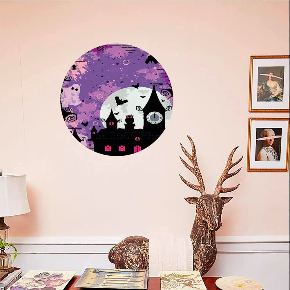 Vintage Halloween Decorative Ceramic Plates, Halloween Midnight - Image 2